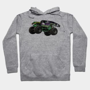 Monster Truck Freestyle Illustration Hoodie